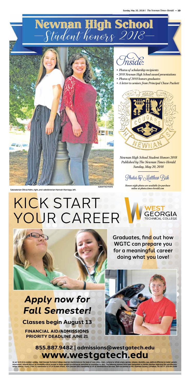 20180520 newnanhighhonors by The TimesHerald Issuu