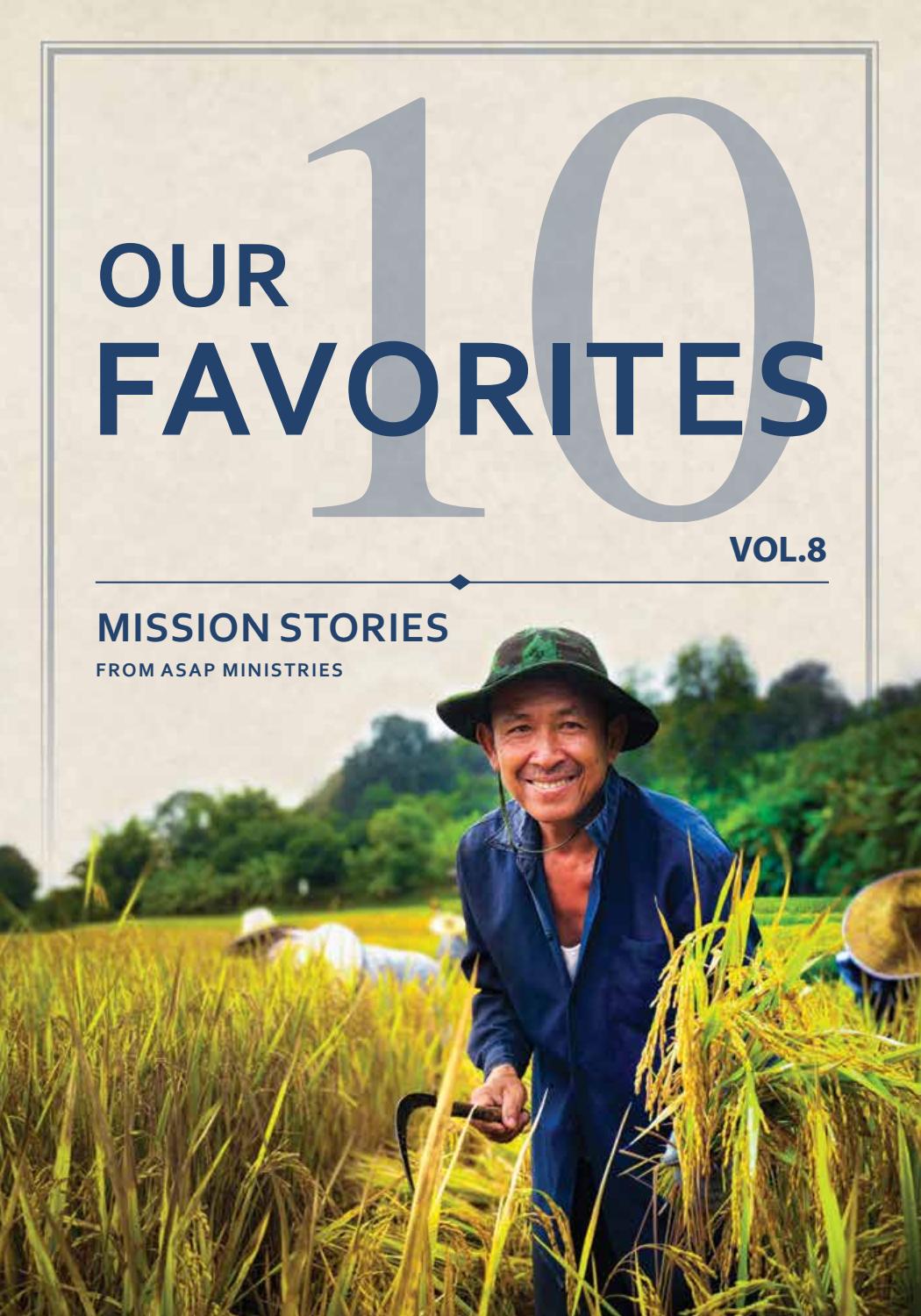 Our 10 Favorites, Mission Stories, Vol. 8 by ASAP Ministries - Issuu