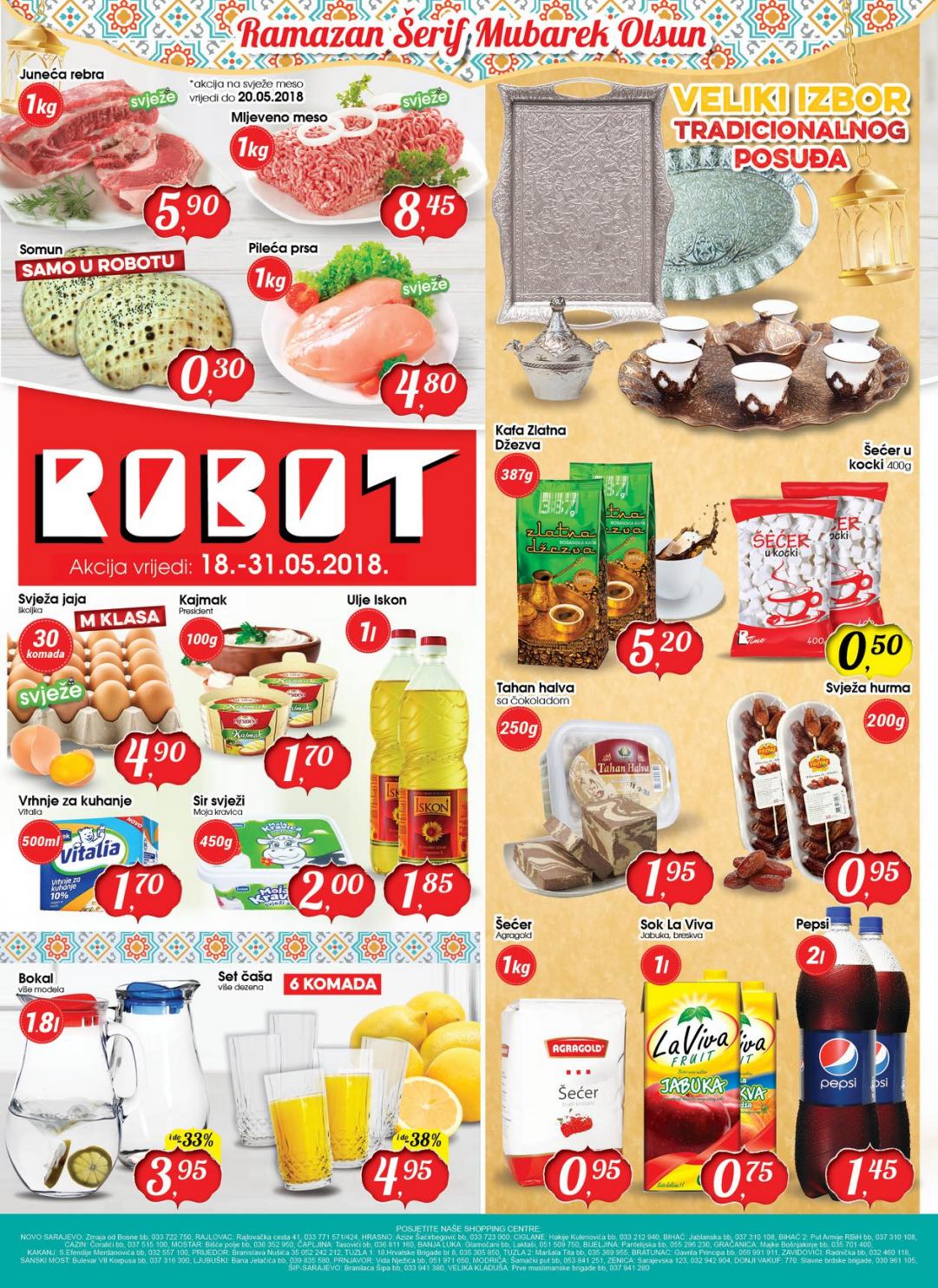 Robot katalog supermarketa od 18.31.05.2018. by Bakmaz, Boso, NTL Issuu
