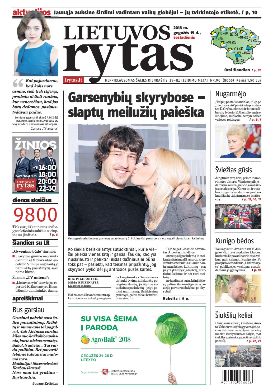 Lietuvos rytas by Lietuvos Rytas - Issuu