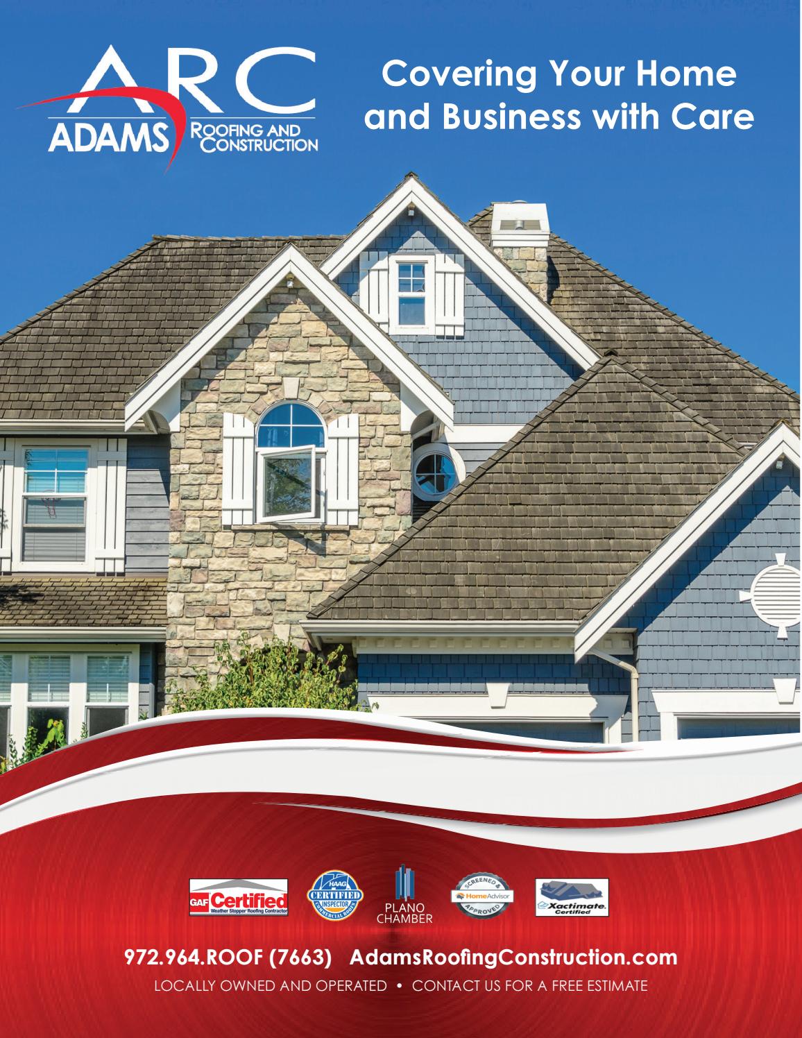 Adams Roofing Brochure by The Time Group Publishing Issuu