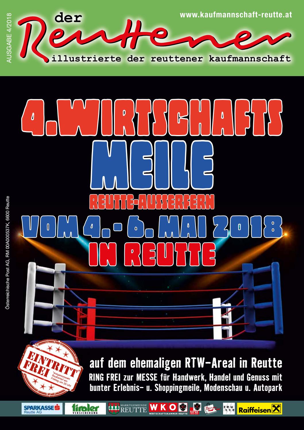 Der Reuttener im April 2018 by Kaufmannschaft Reutte issuu Der Reuttener im April 2018 by Kaufmannschaft Reutte issuu