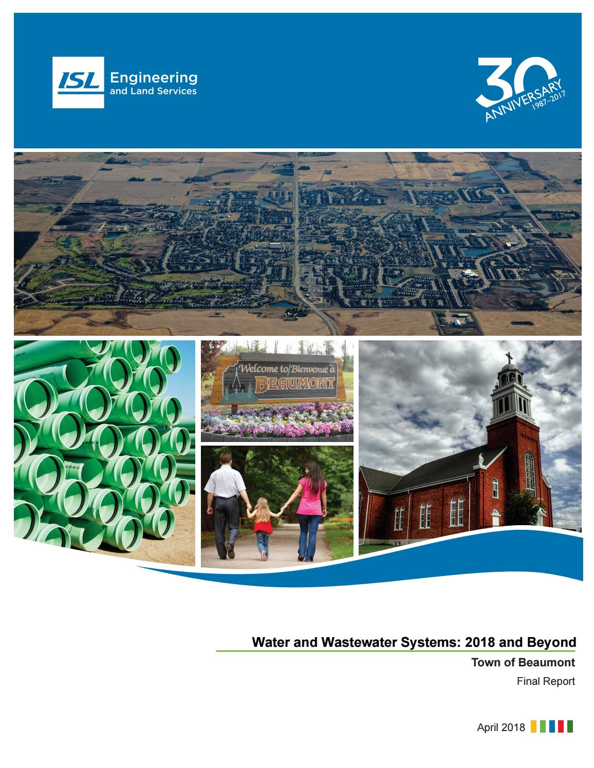 Water and Wastewater Systems 2018 and Beyond Study 1 by Beaumont