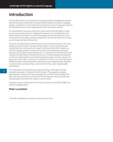 Preview Cambridge IGCSE English as a Second Language Coursebook by ...