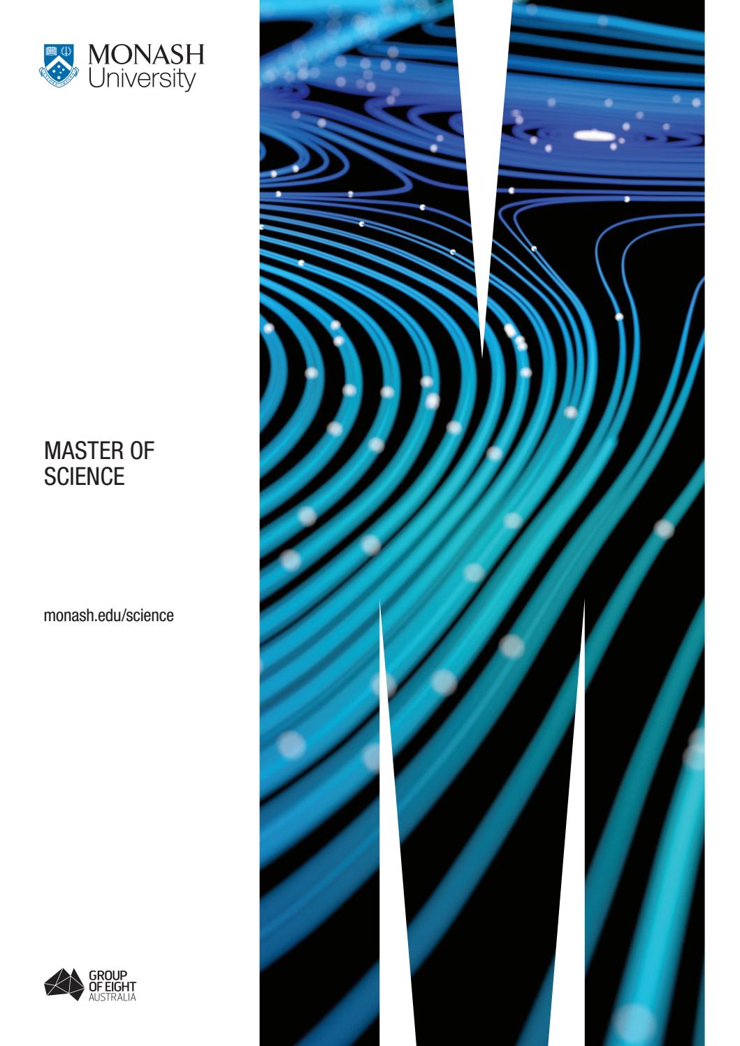 Monash Master of Science by Monash Faculty of Science Issuu