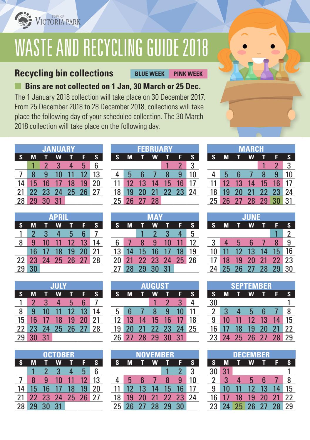 Waste and Recycling Guide 2018 by Town of Victoria Park - Issuu