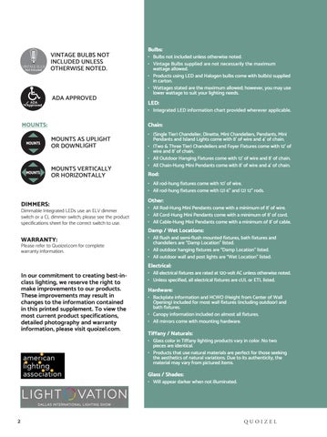 Quoizel Supplement II 2018 第 4 页