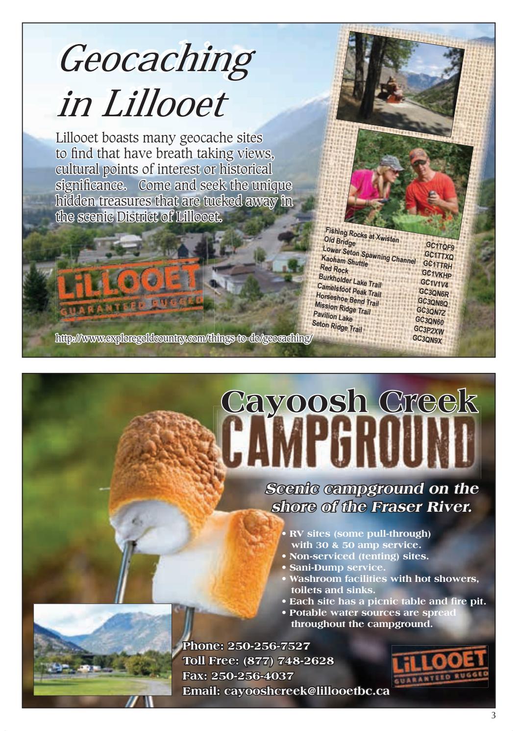 Lillooet Area Visitors Guide 2018 By Bridge River Lillooet News