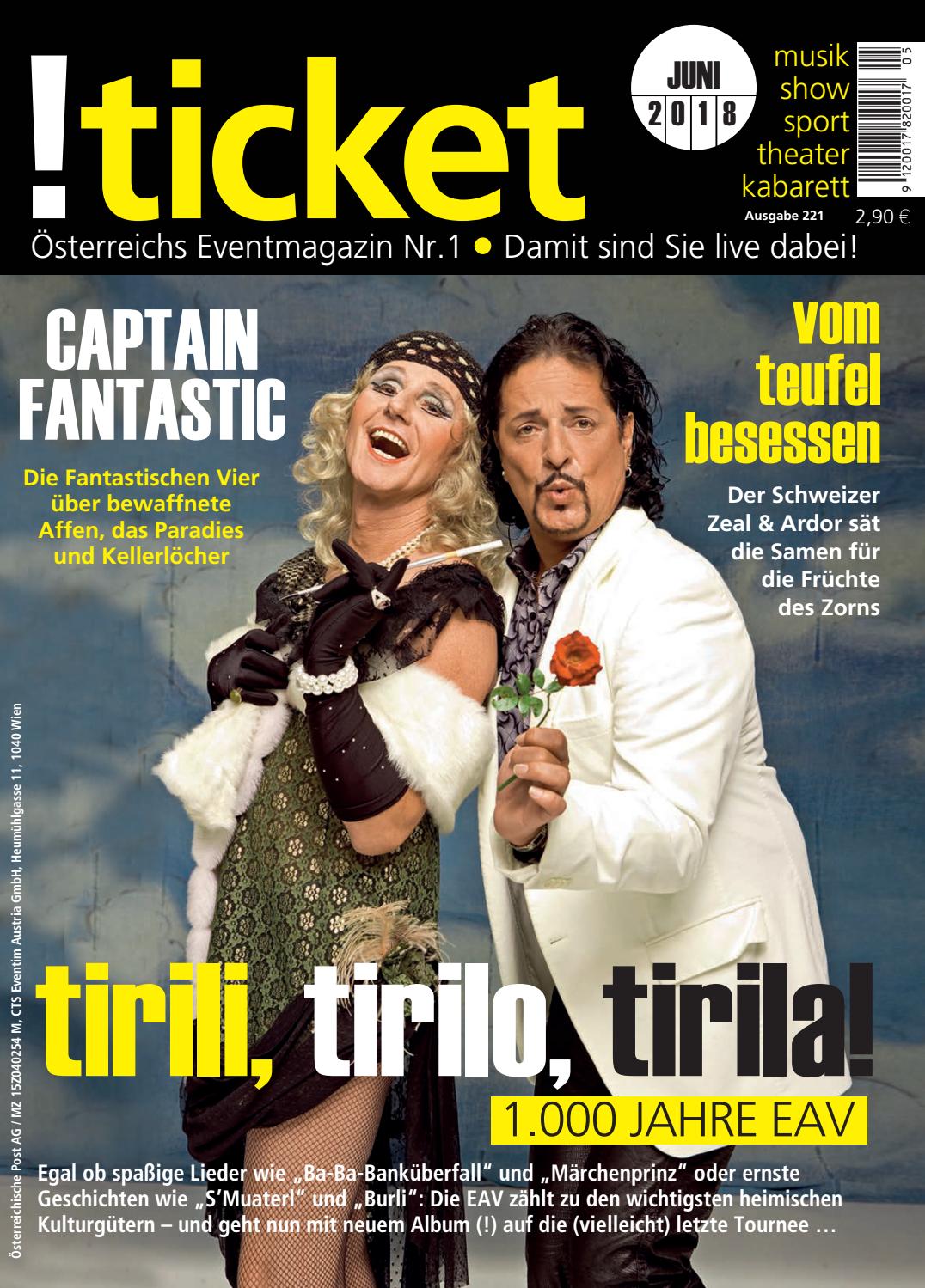 ticket Juni 2018 by TICKET Das Eventmagazin - Issuu