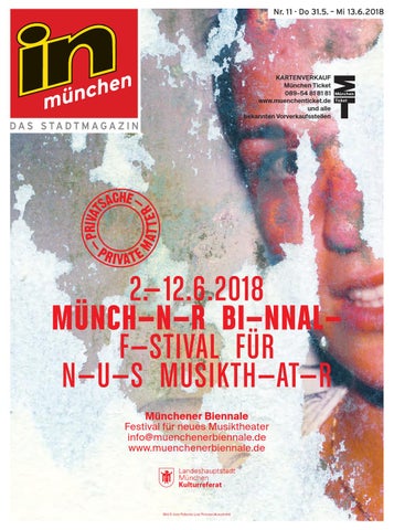 in münchen Ausgabe 11 2018 by IN MÜNCHEN Magazin Issuu 