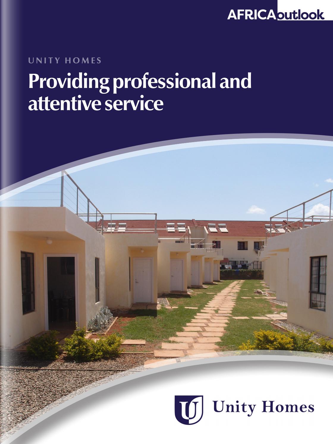 UNITY HOMES by Outlook Publishing Issuu