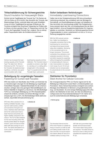 DETAIL 6/2018 - Bauen mit Beton / Concrete Construction by DETAIL - Issuu