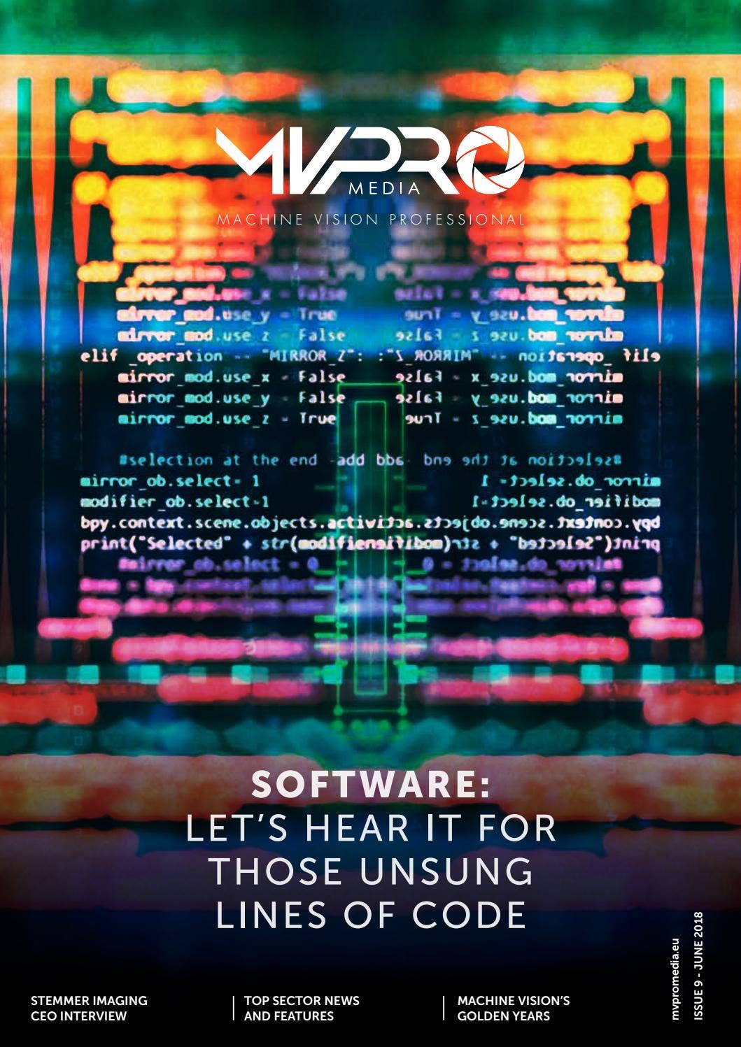 Machine Vision Software | MVPro 09 | June 2018 by Clifton Media Lab - Issuu