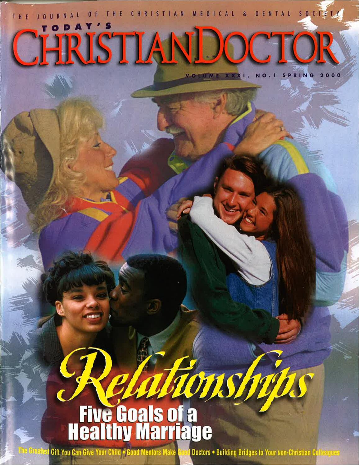 Today's Christian Doctor Spring 2000 by Christian Medical & Dental
