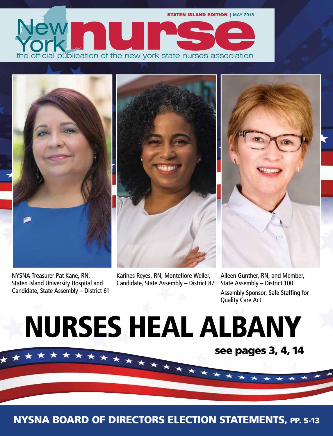 Nynurse si may by New York State Nurses Association - Issuu
