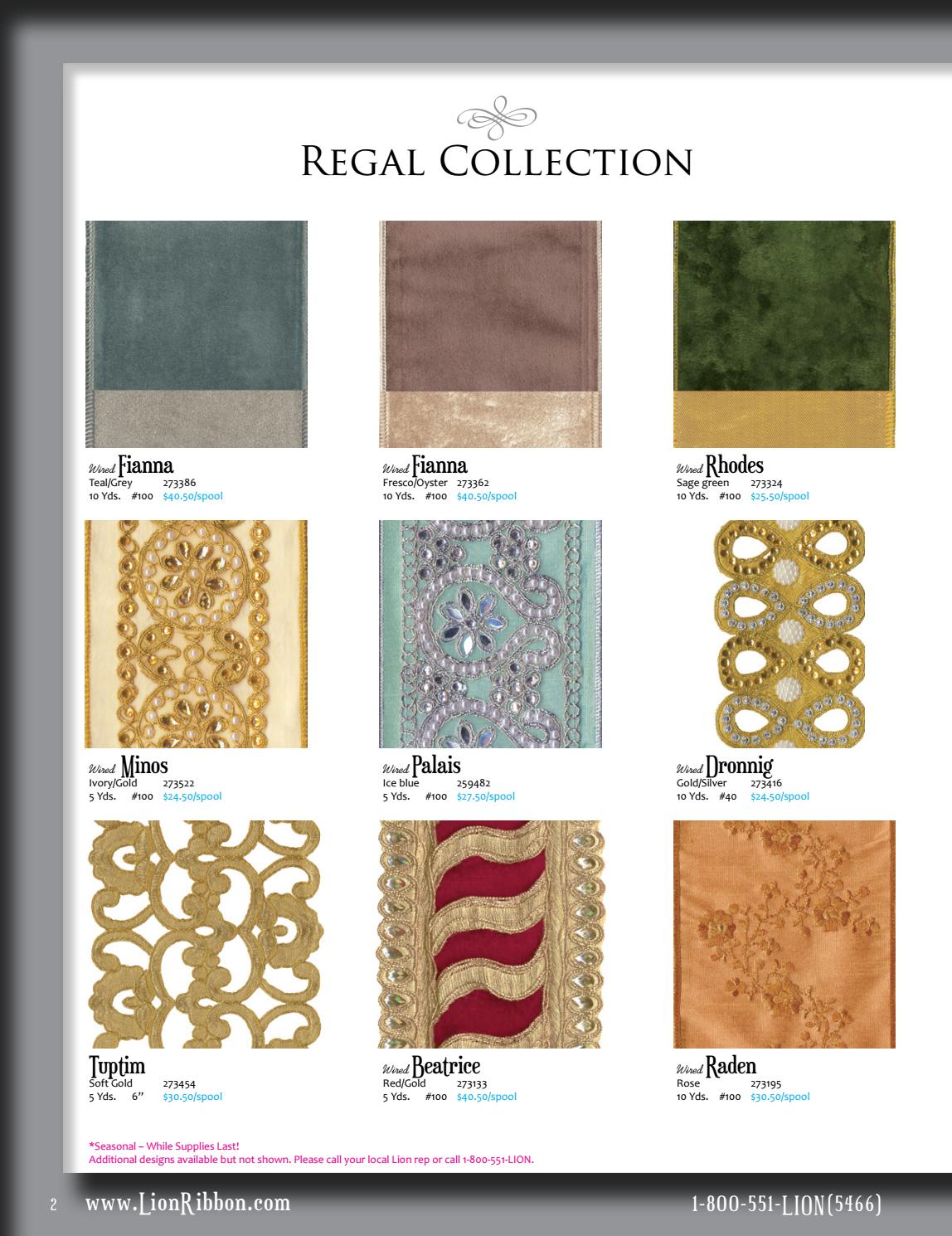 2018 Lion Ribbon Fall & Holiday Catalog by CSS Industries, Inc. Issuu