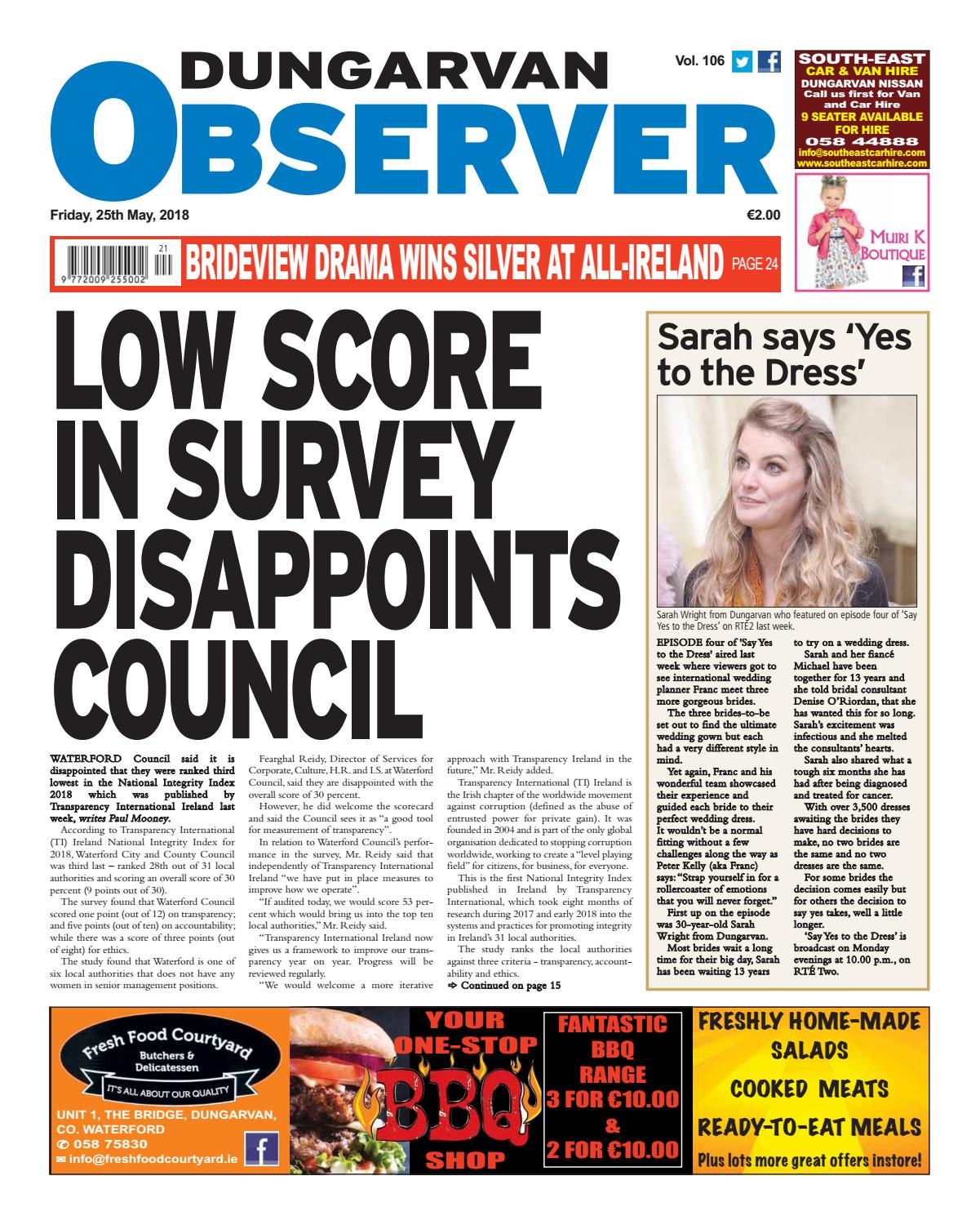 Dungarvan observer 25 5 2018 edition by Dungarvan Observer - Issuu