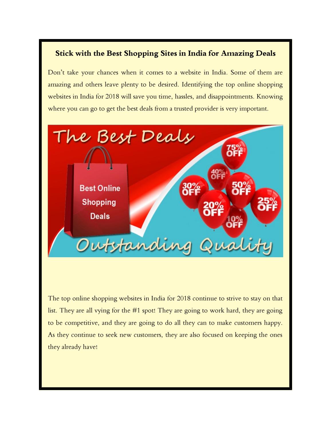 top 30 online shopping sites