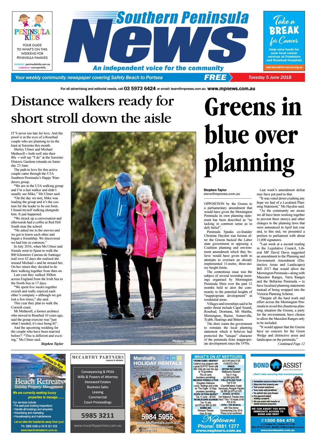 5 June 2018 by Mornington Peninsula News Group - Issuu