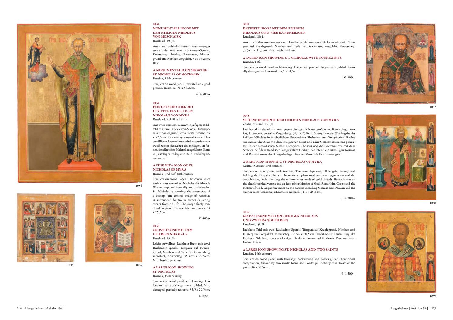 Hargesheimer Kunstauktionen Dusseldorf Sale 84 Important Russian Greek Icons 28 April 18 Vebuka Com