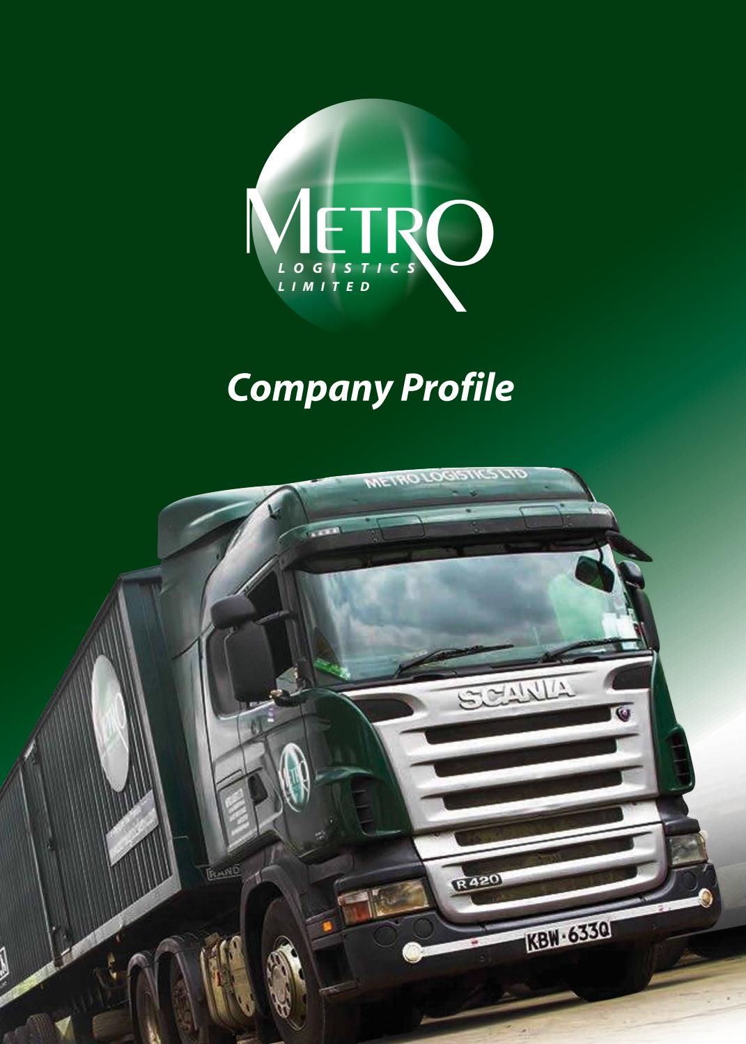 Metro Logistics Corporate Profile Mcability Issuu