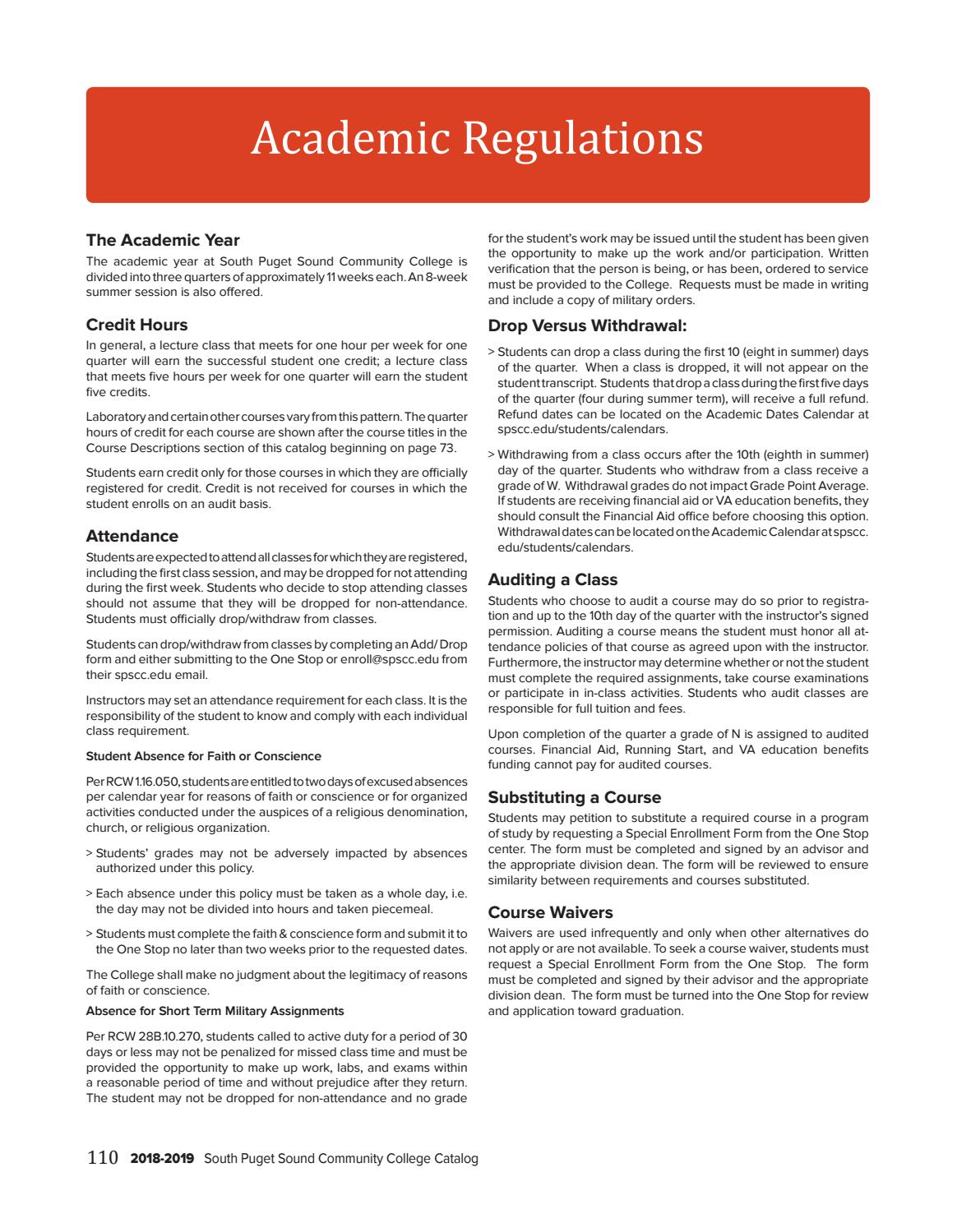 SPSCC Catalog 201819 by South Puget Sound Community College Issuu