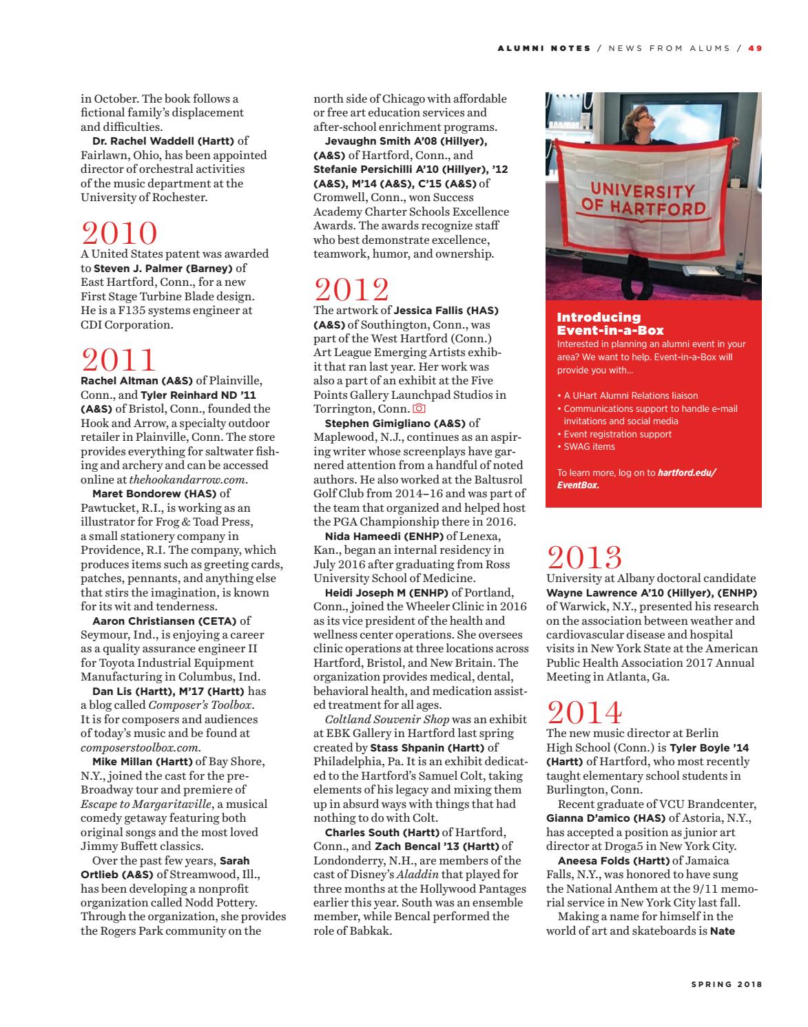 uhart h magazine spring