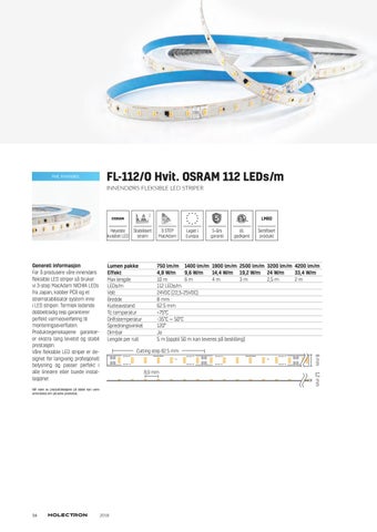 Vanpee AS 灯饰目录 · Lineær LED belysning 第 18 页