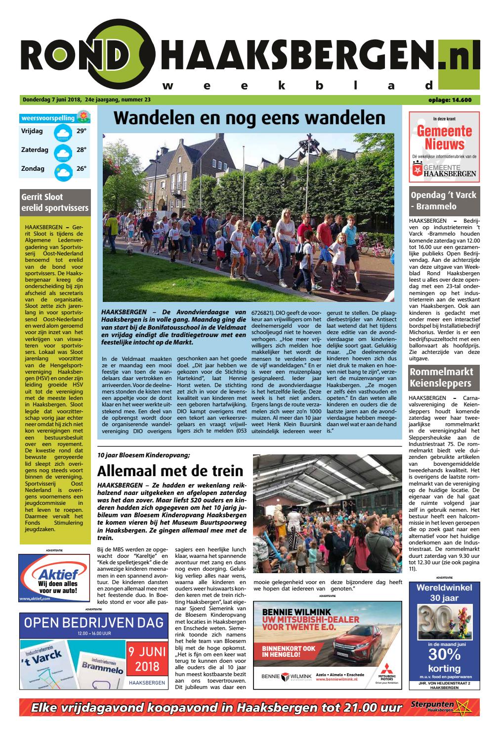 Roha2018 Wk23 By Weekblad Rond Haaksbergen Issuu 