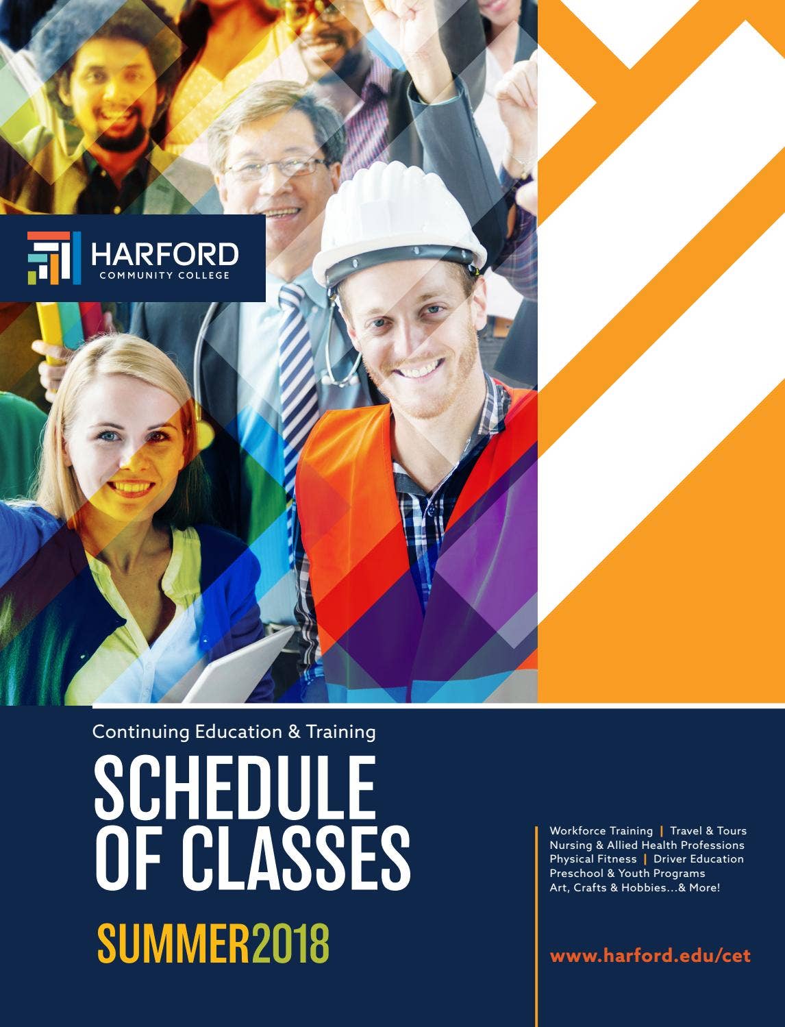 Summer 2018 Continuing Education & Training Schedule of Classes by