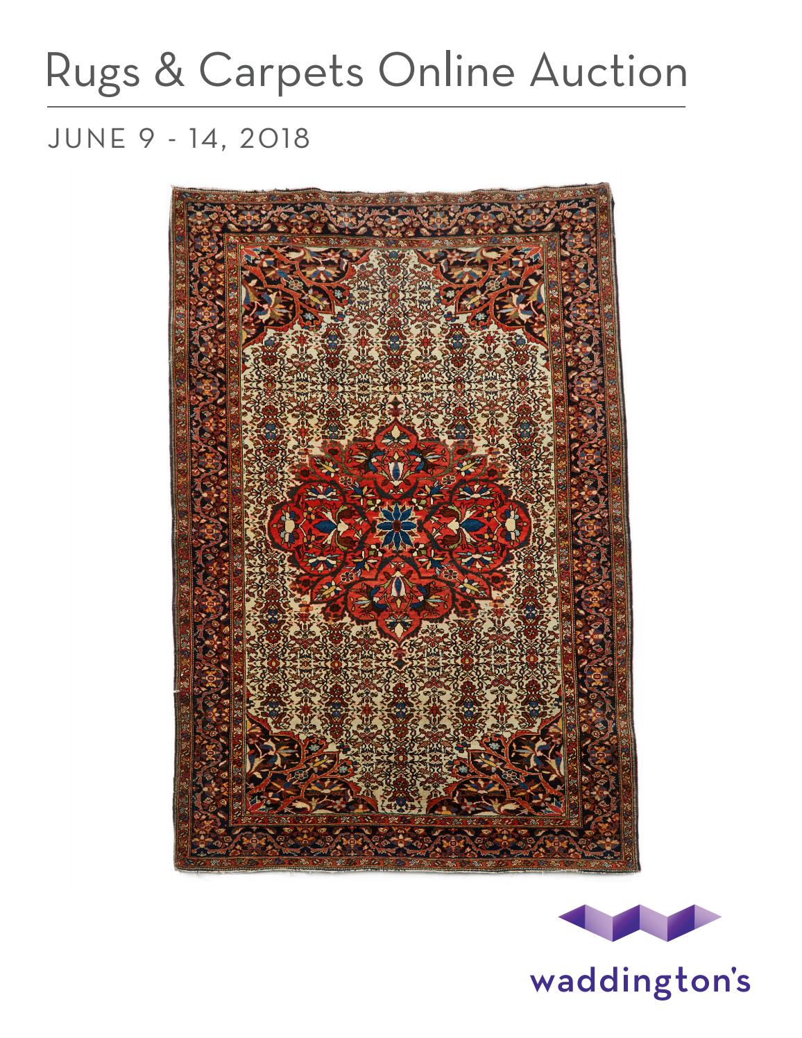 Rugs & Carpets Online Auction Jun. 9 14, 2018 by waddingtons Issuu