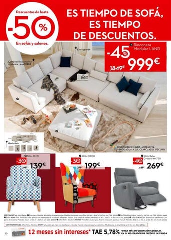 Ofertas Supermercados 家具目录 conforama descuentos 英文 sofás y salones 第 10 页