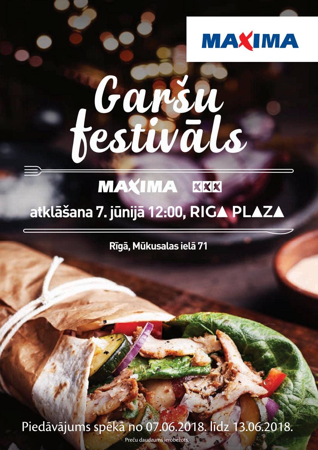 Maxima Riga Plaza Maxima_Riga_Plaza_07.06.-13.06. by Maxima Latvija - Issuu