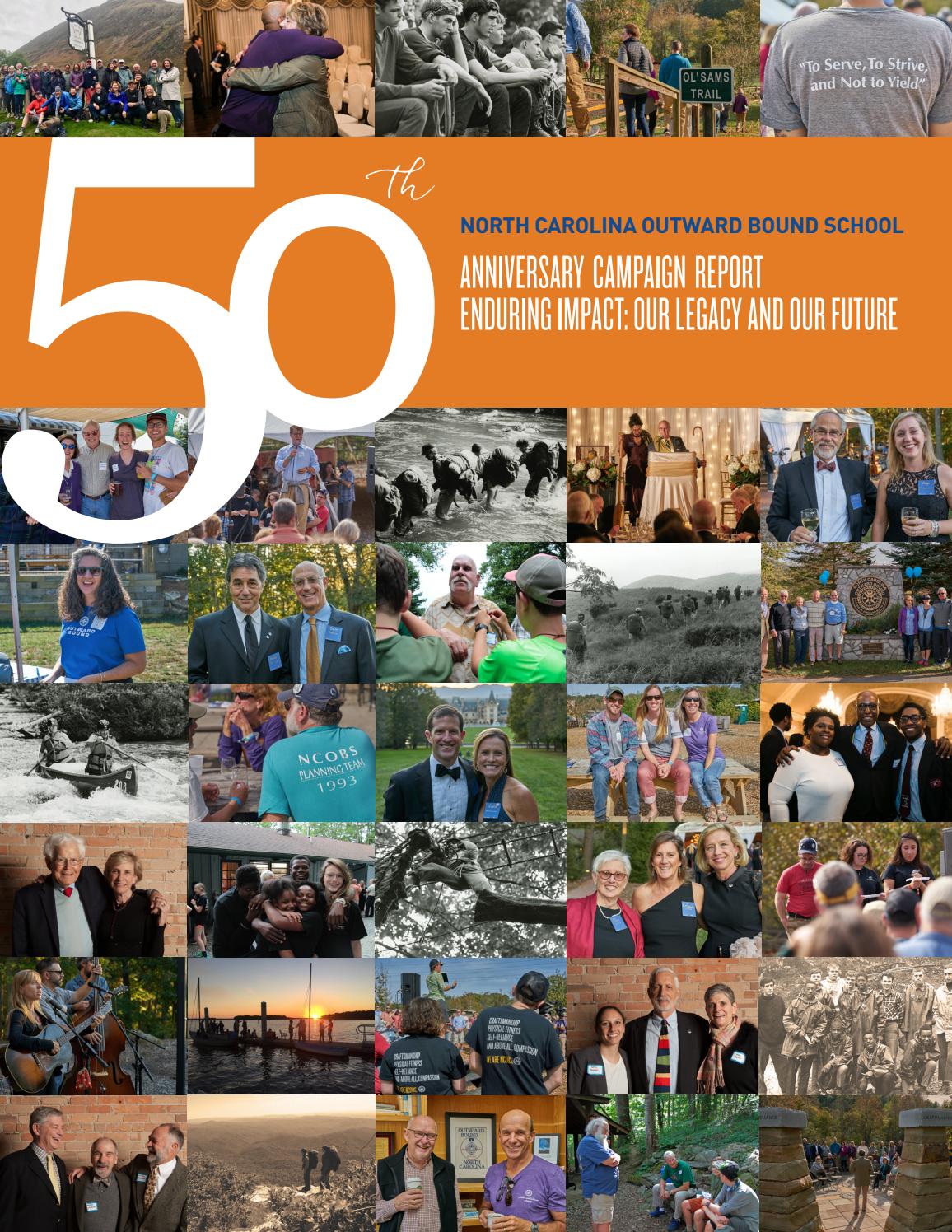 NC Outward Bound School 50th Anniversary Campaign Report by North