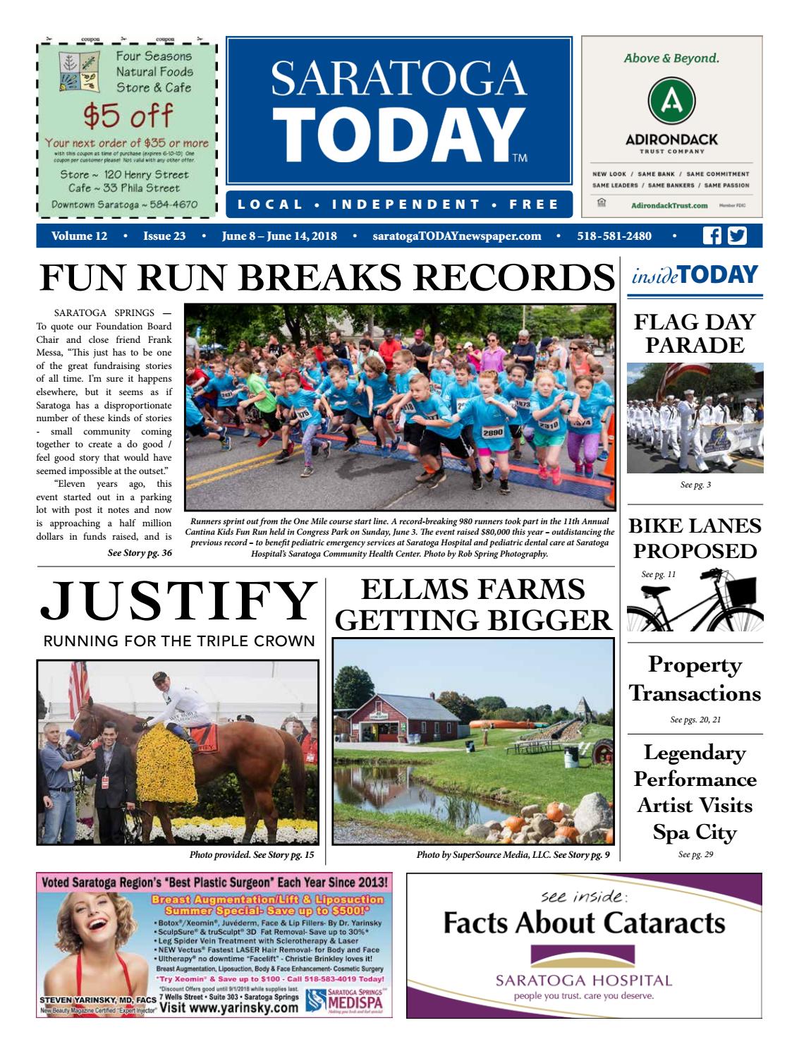 Saratoga TODAY 6.8.18 by Saratoga TODAY Issuu