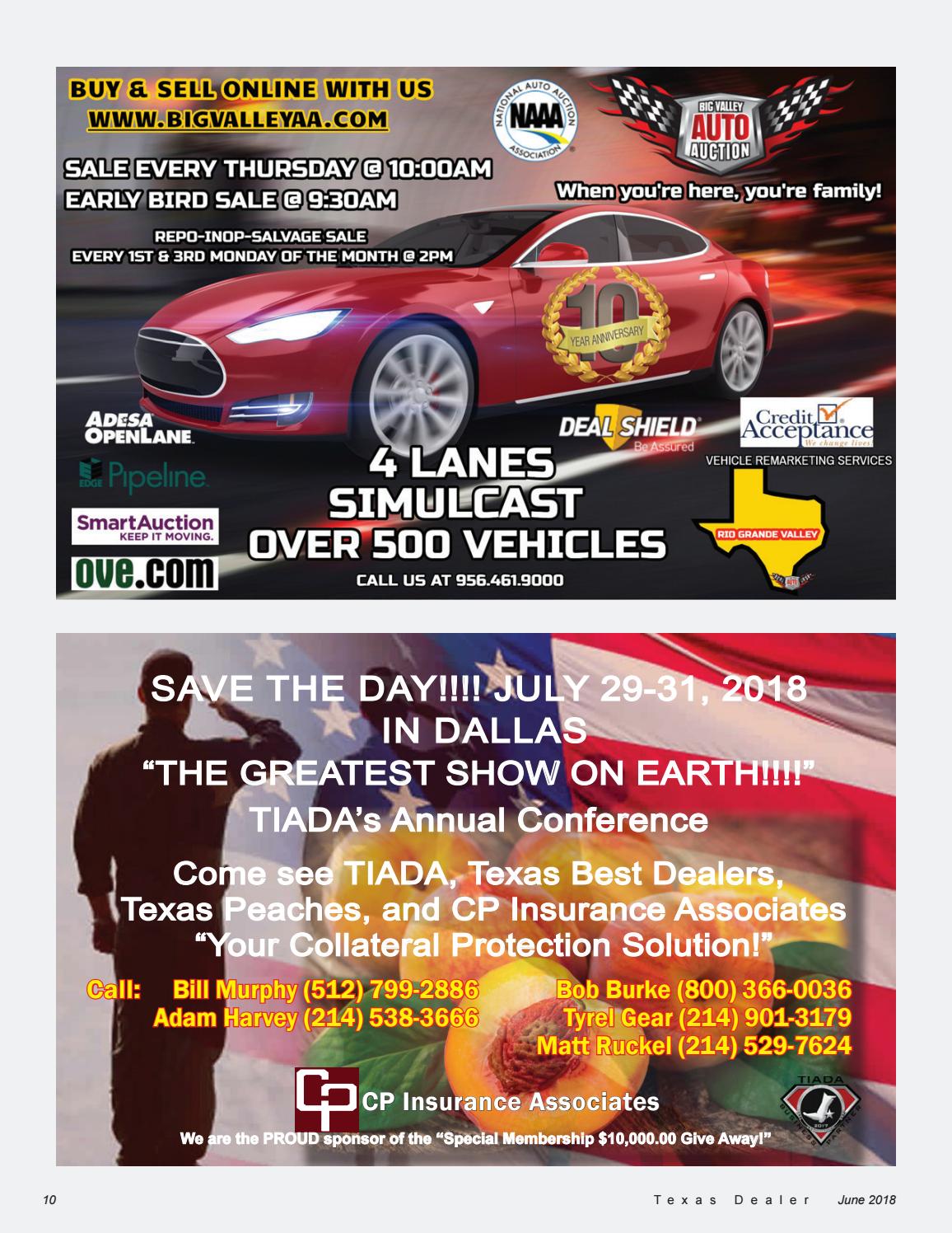 Texas Dealer June 2018 by Texas Independent Auto Dealers Association Issuu