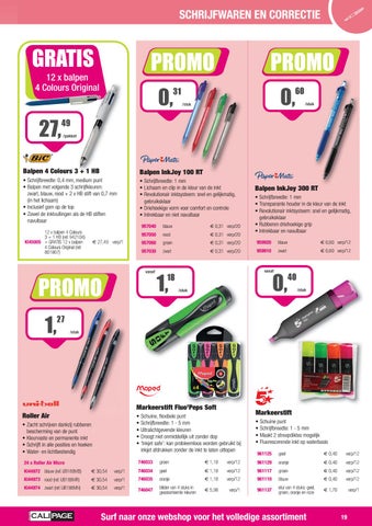 Promotie kantoorartikelen 第 19 页