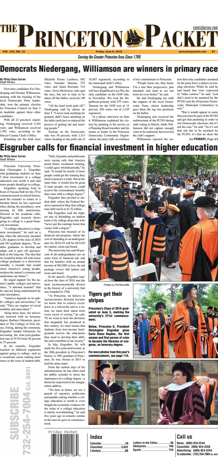 20180608 The Princeton Packet by NEWSPAPERS Issuu