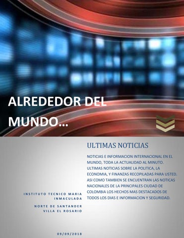 LO QUE PASA EN EL MUNDO