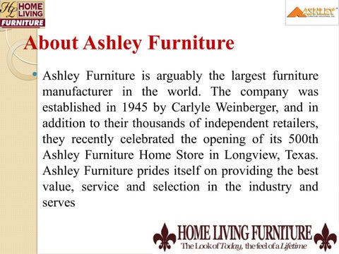 Ashley 家具产品集 在线版 第 6 页