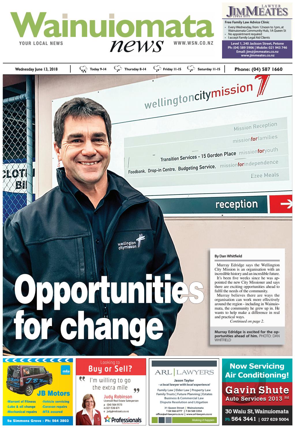 Wainuiomata News 130618 by Local Newspapers Issuu