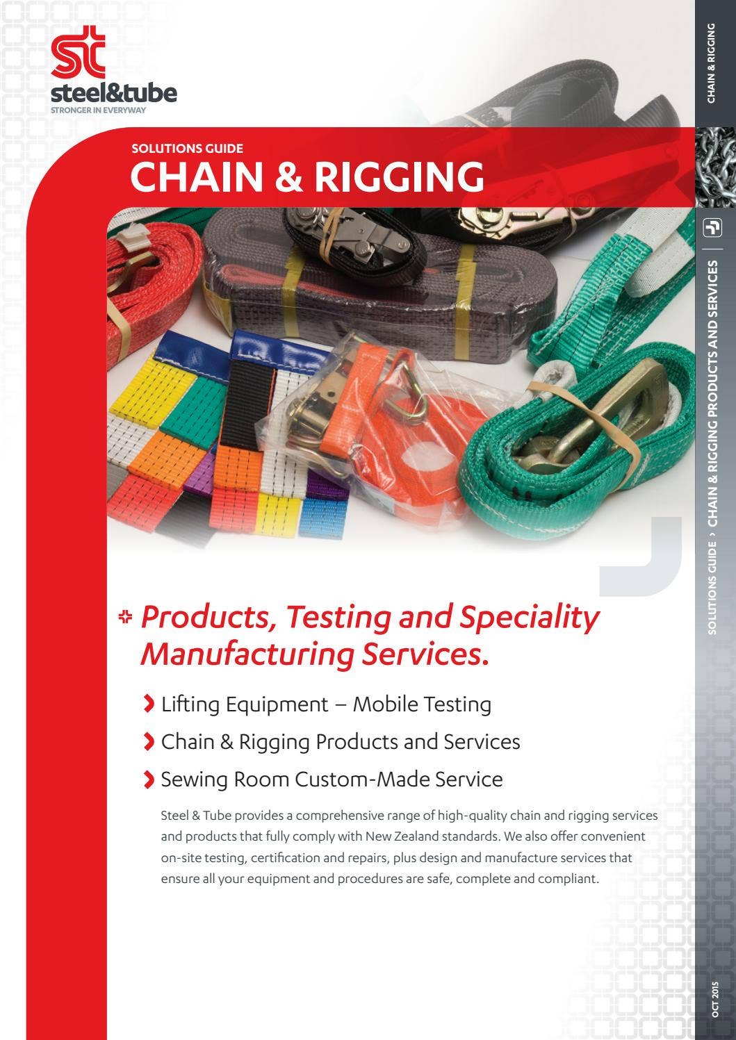 Chain & Rigging Solutions Guide by Steel & Tube - Issuu