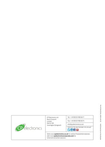 CP Electronics Corporate 灯饰手册 - 德文 版本 第 16 页