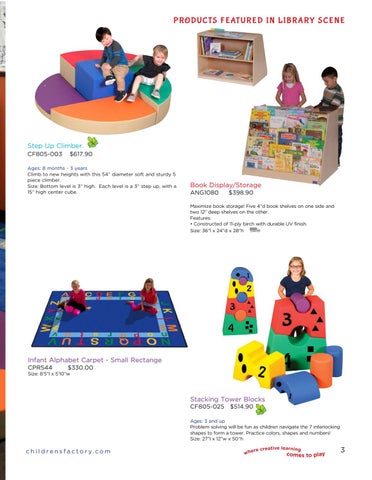 Children's Factory Library 家具手册 春季 2018 第 3 页