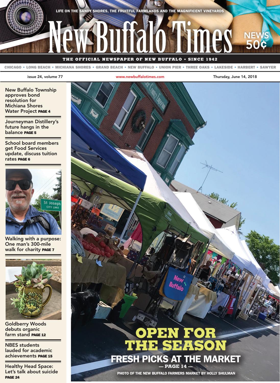 June 14 2018 By New Buffalo Times Issuu
