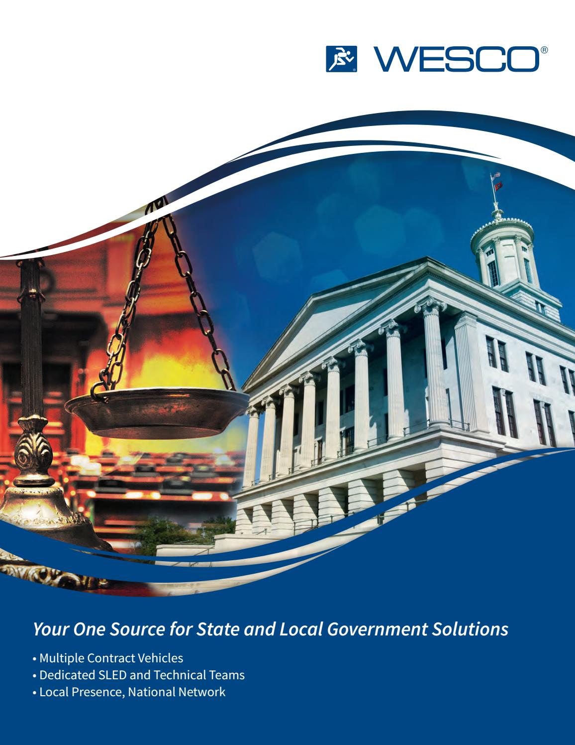 Your One Source for State and Local Government Solutions by WESCO