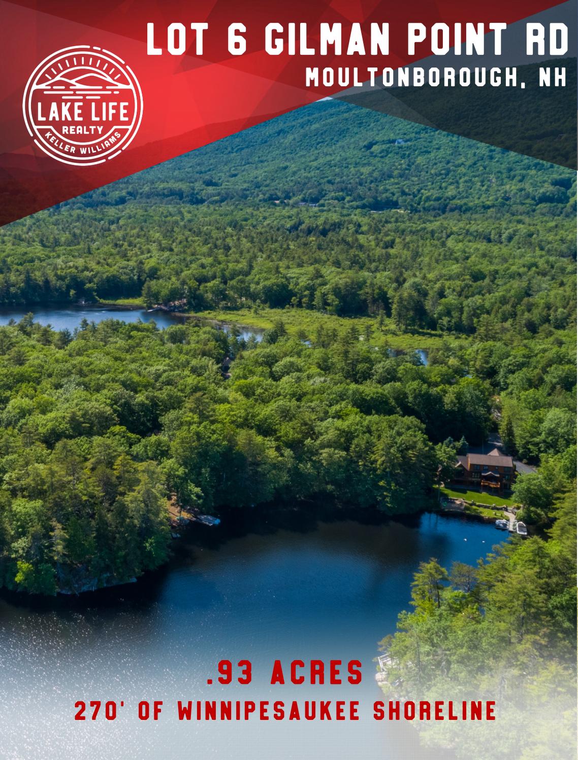 Lot 6 Gilman Point Rd Moultonborough, NH by LAKE LIFE REALTY Brie