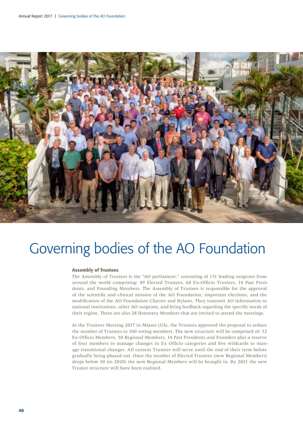 AO Foundation Annual Report 2017 by AO Foundation Issuu