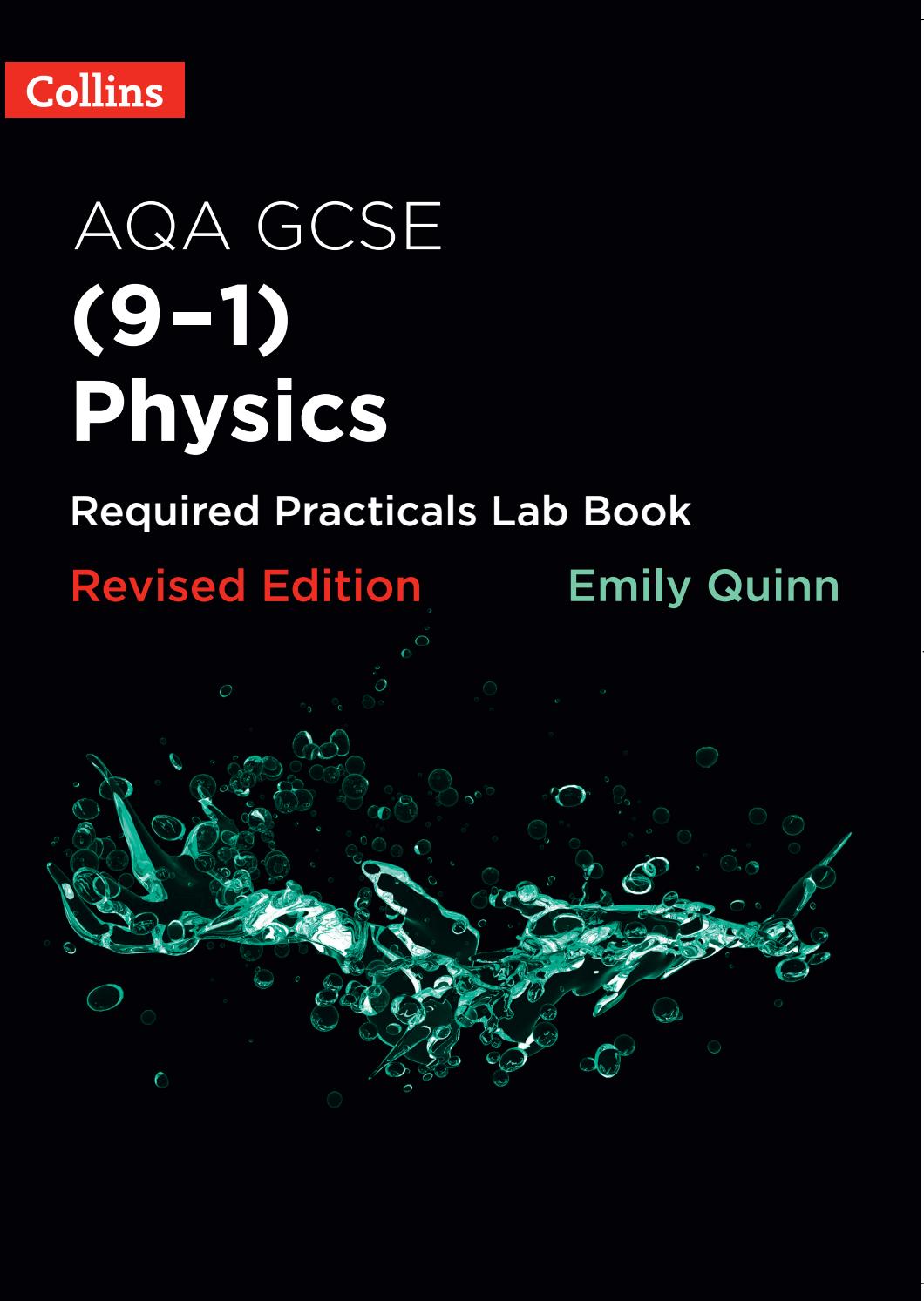 AQA GSCE Physics (9-1) Required Practicals Lab Book Sample by Collins ...