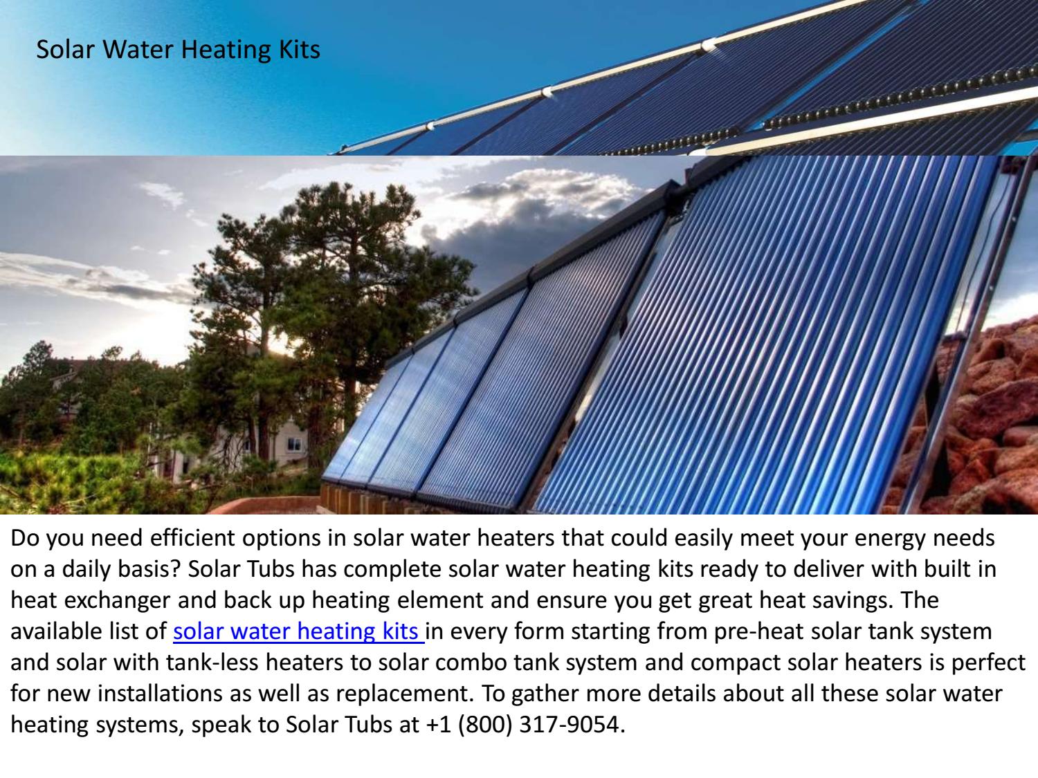 Best Solar Water Heating Kits by Northern Lights Solar Solutions Issuu